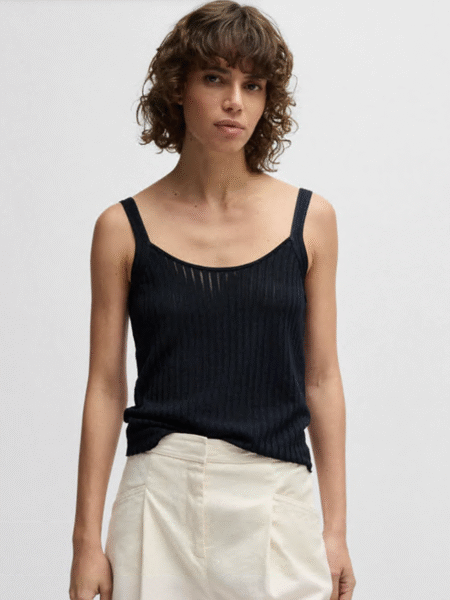 Top BOSS Dark Blue