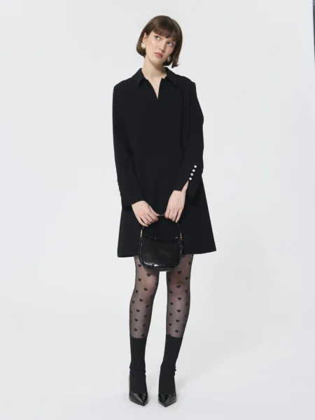 Robe TARA JARMON Raffa Noir