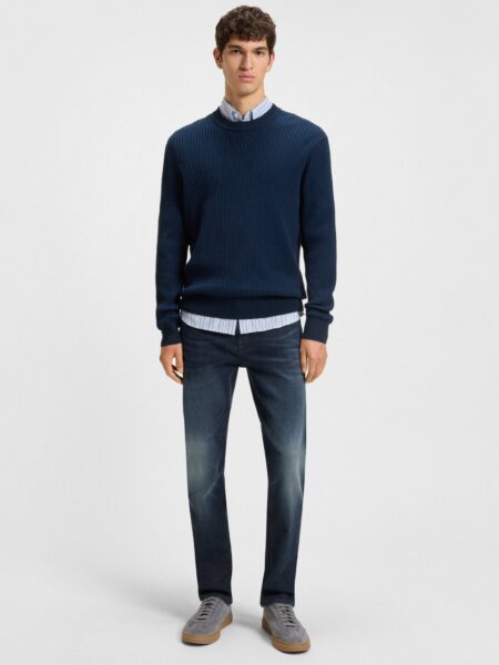 Jean BOSS Slim Delaware en Denim Bleu Doux & Confortable