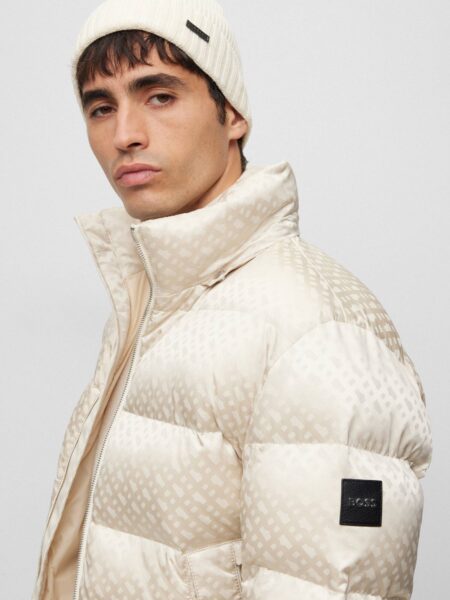 Bonnet BOSS en Laine Vierge Fati Blanc