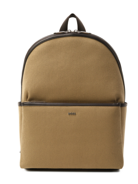 Sac à Dos en Toile BOSS Beige