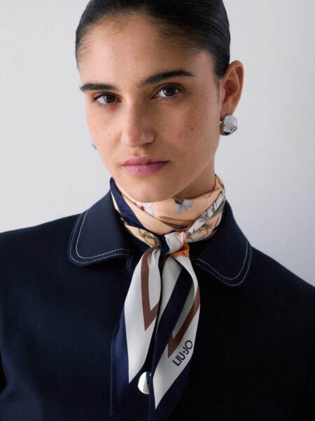 Foulard LIUJO avec Imprimé Abricot