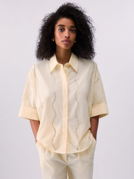 Chemise LIUJO avec Applications Bijoux Lemon