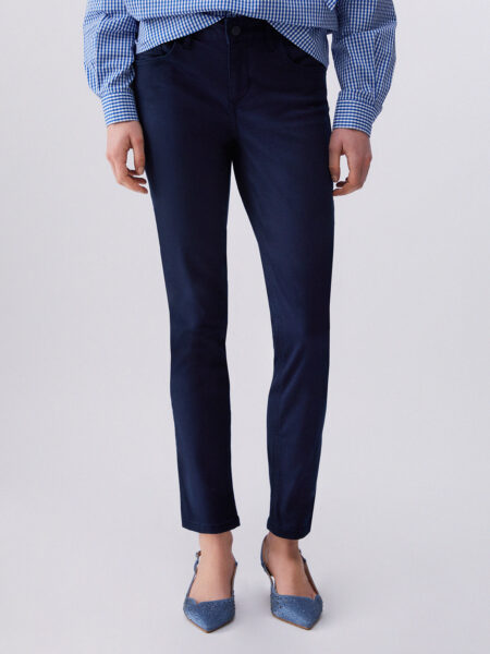 Pantalon LIUJO Skinny Bleu Foncé